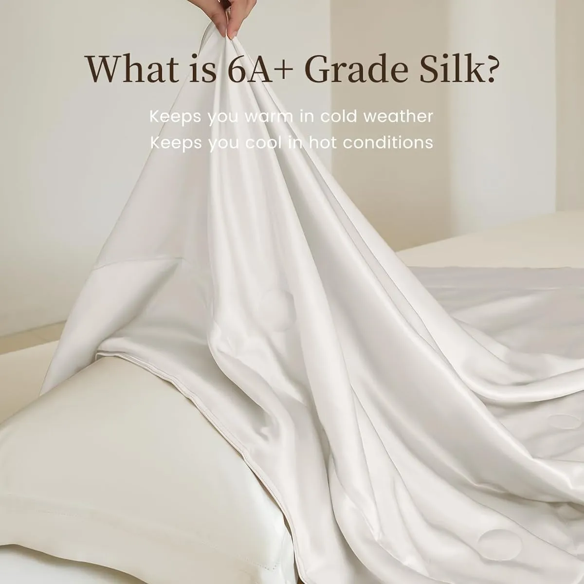 6a Grade Silk Blankets & Throws Exporter
