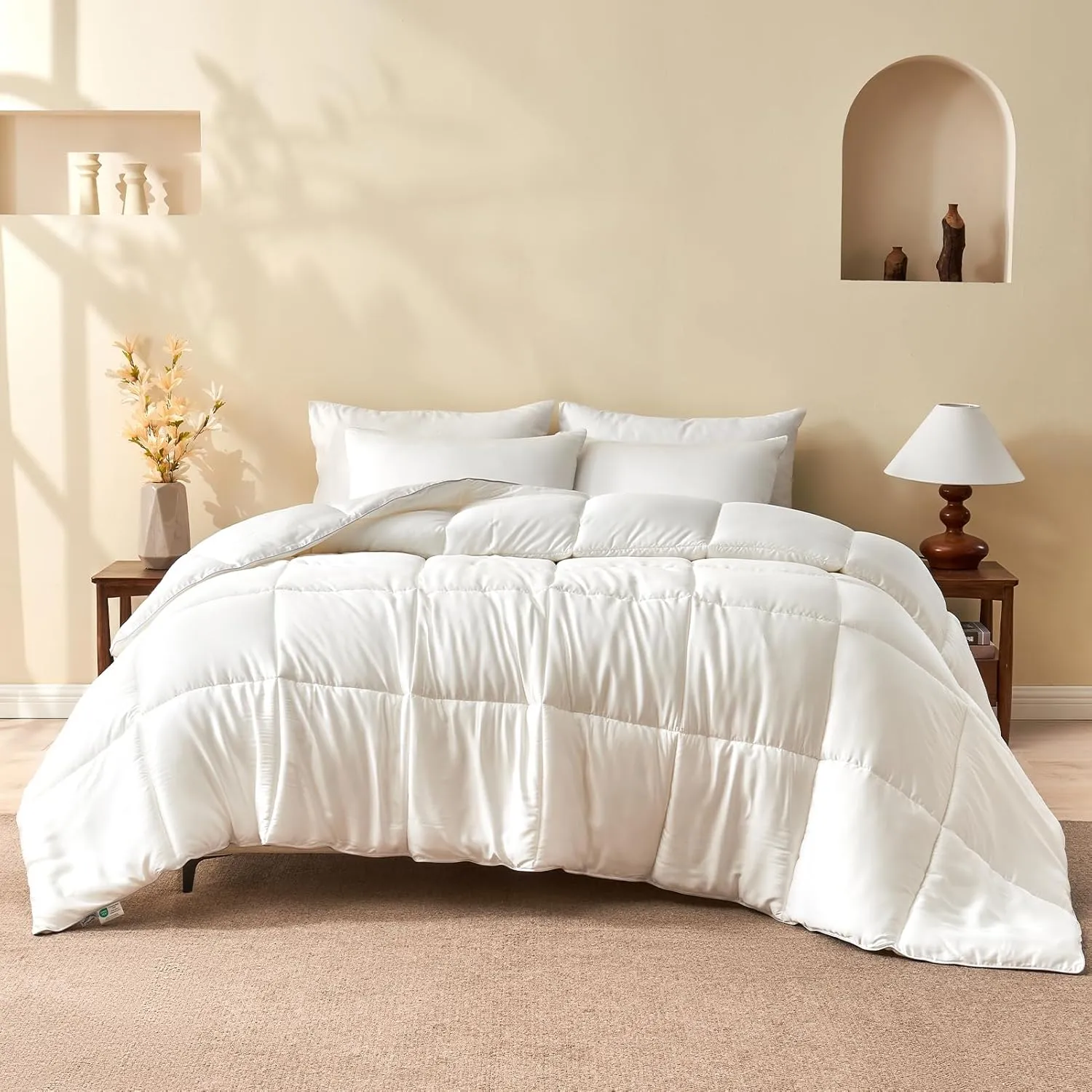 Bamboo Fabric and Silk Filling  Duvets