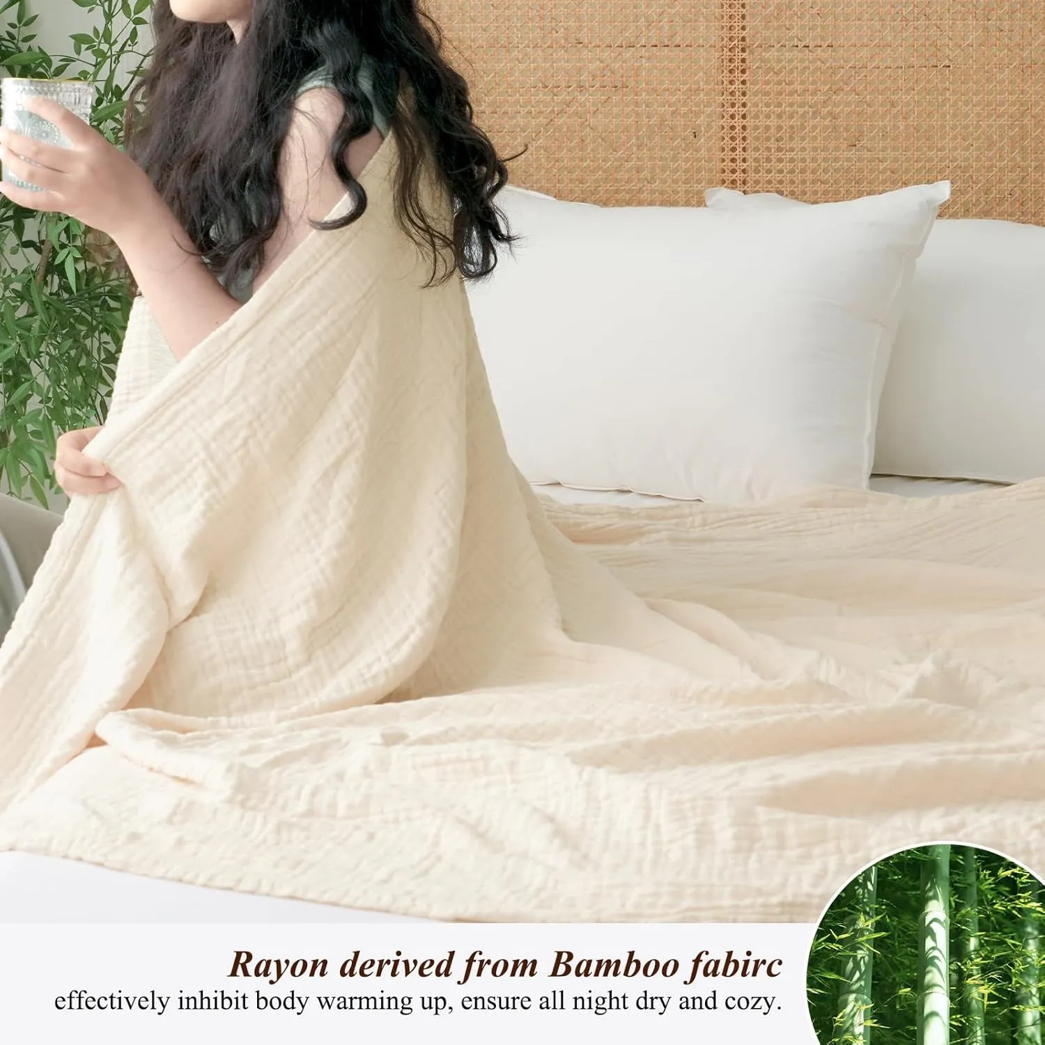 Breathable Bamboo Blankets & Throws China
