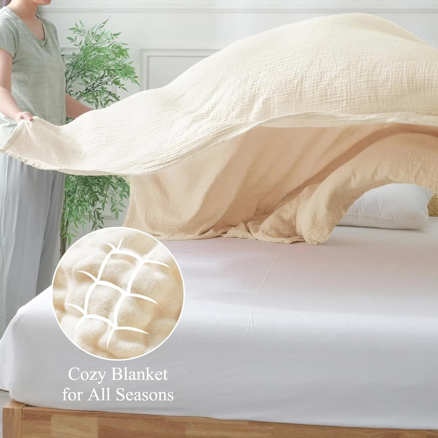 Breathable Bamboo Blankets & Throws Exporter
