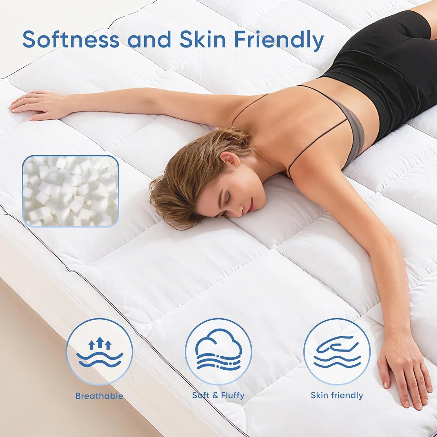 Certipur US Shredded Foam Mattress Topper China
