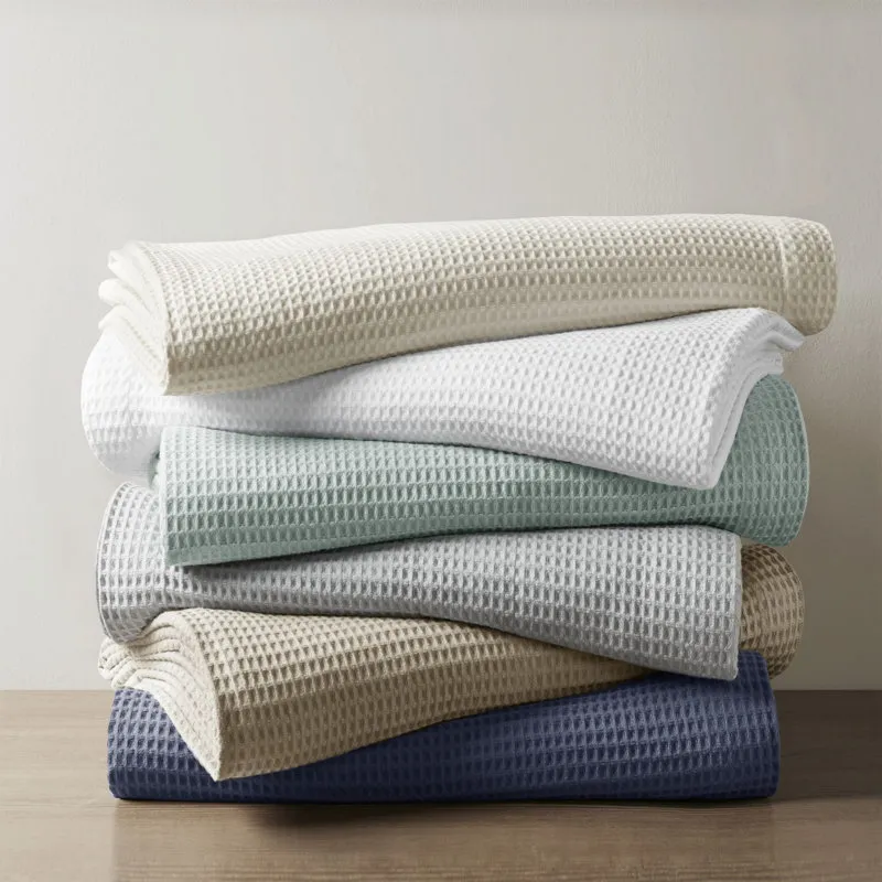 Cotton Waffle Blankets & Throws Factory
