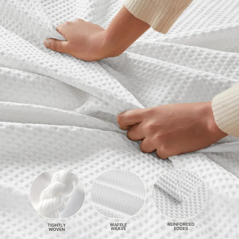 Cotton Waffle Blankets & Throws Exporter
