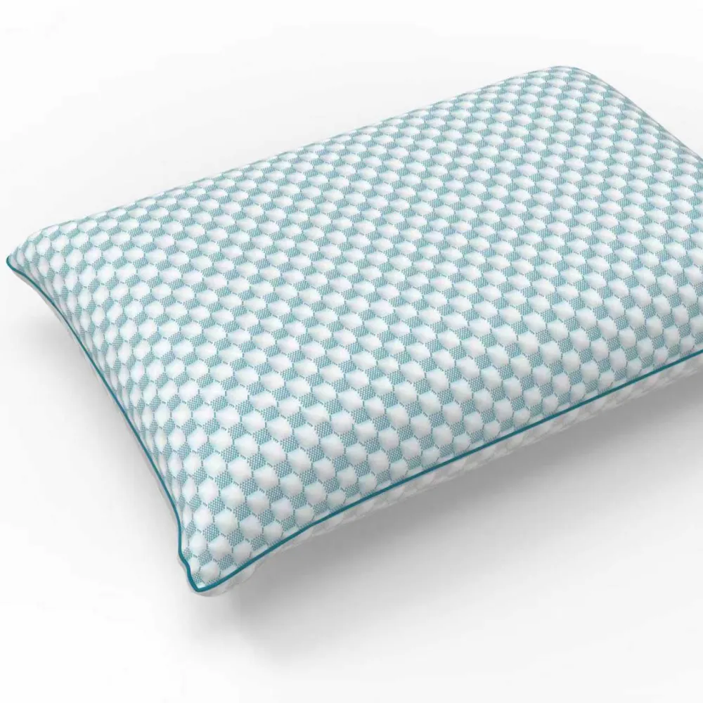 Shredded Memory Foam Plush Support Pillow 