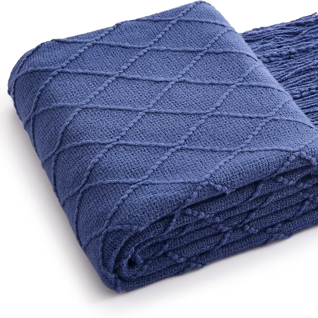 Geometric Acrylic Blankets & Throws