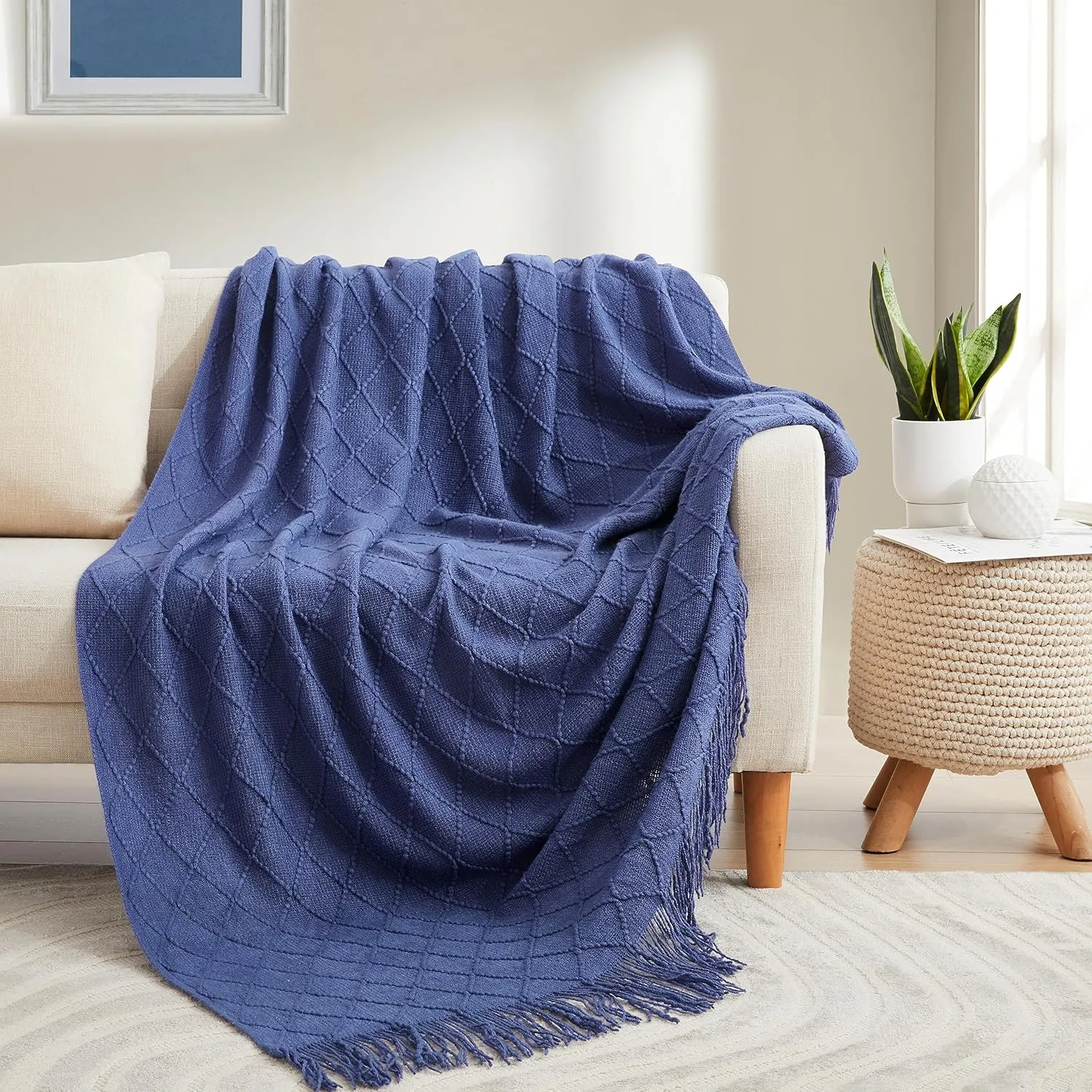 Geometric Acrylic Blankets & Throws Exporter
