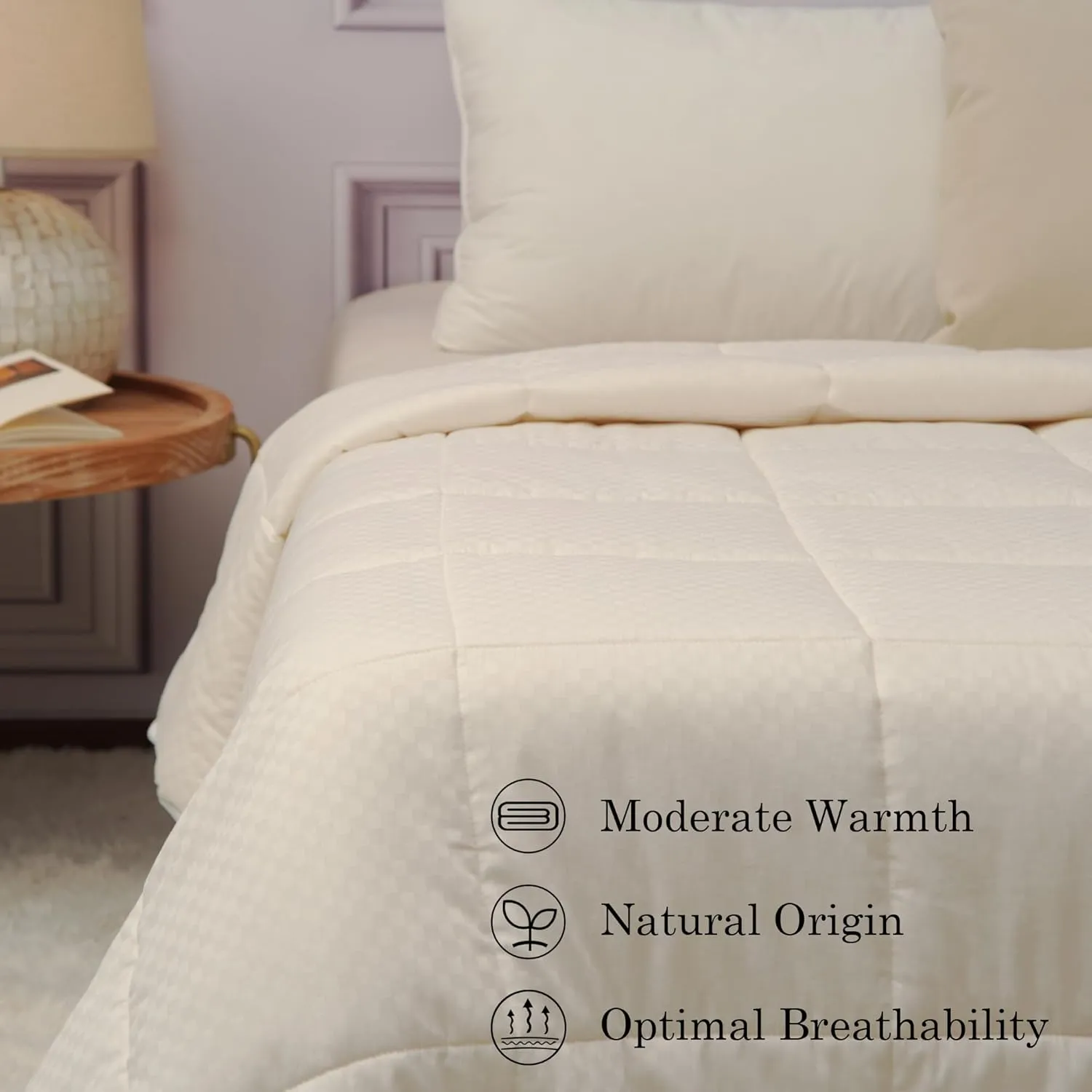 Natural Filling Wool Comforters Bulk
