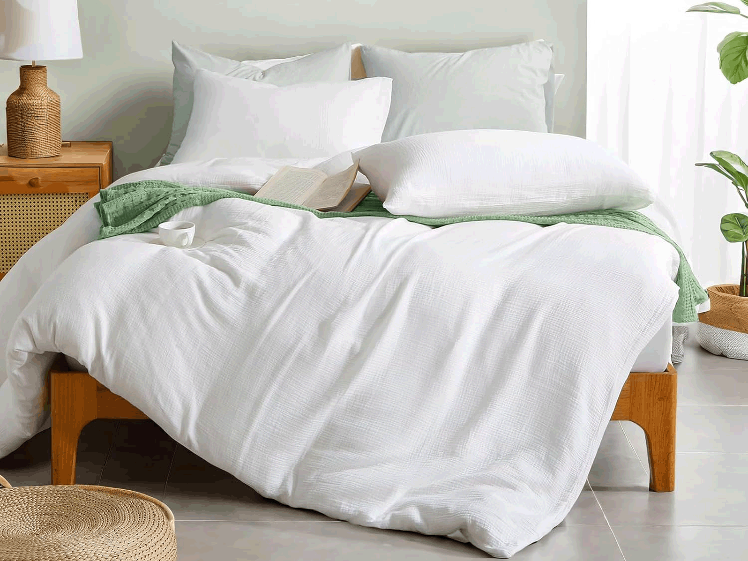 Plain Cotton comforters
