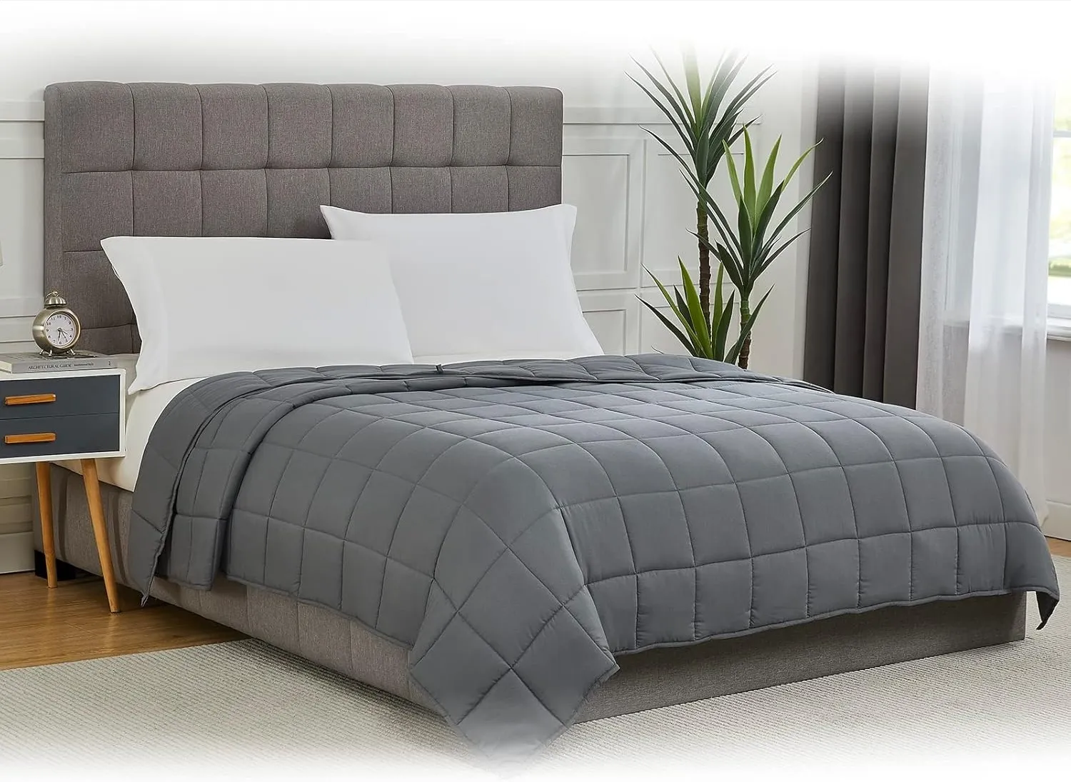 Weighted Cotton Blankets & Throws: Even Pressure Distribution for Anxiety Relief