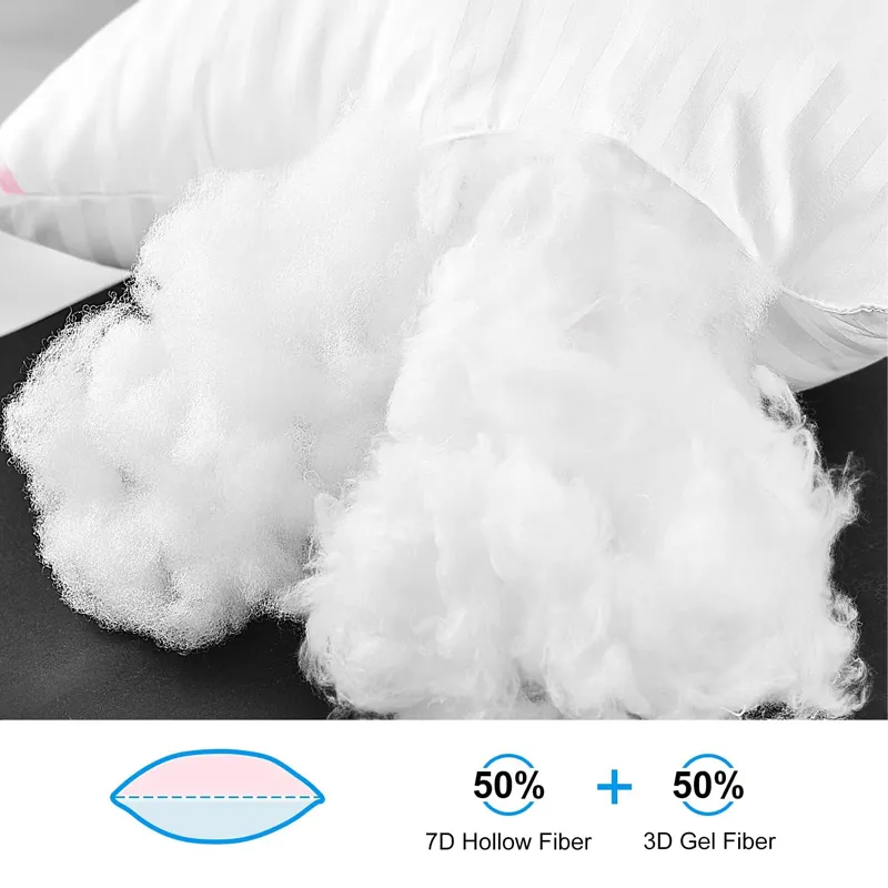 2pk Super Soft Down Alternative Microfiber Filled Pillows