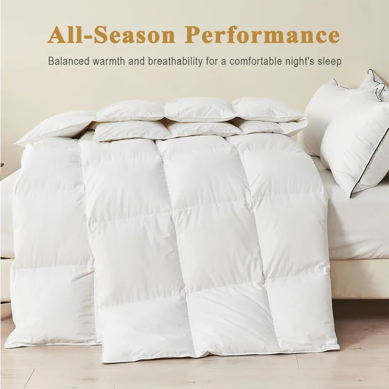 All Season Down And Feather Comforters