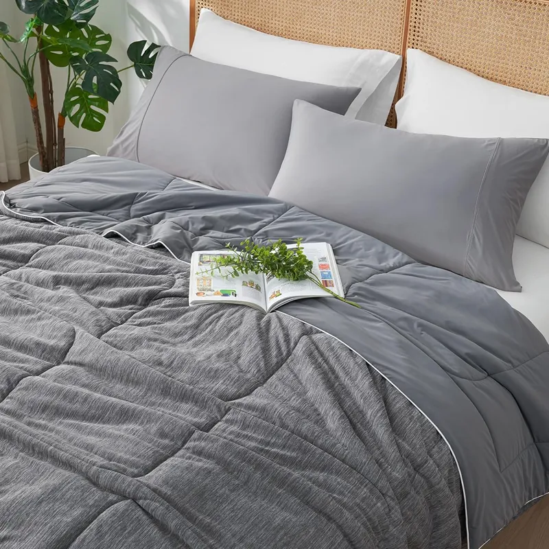 Dual-sided Cooling Comforters