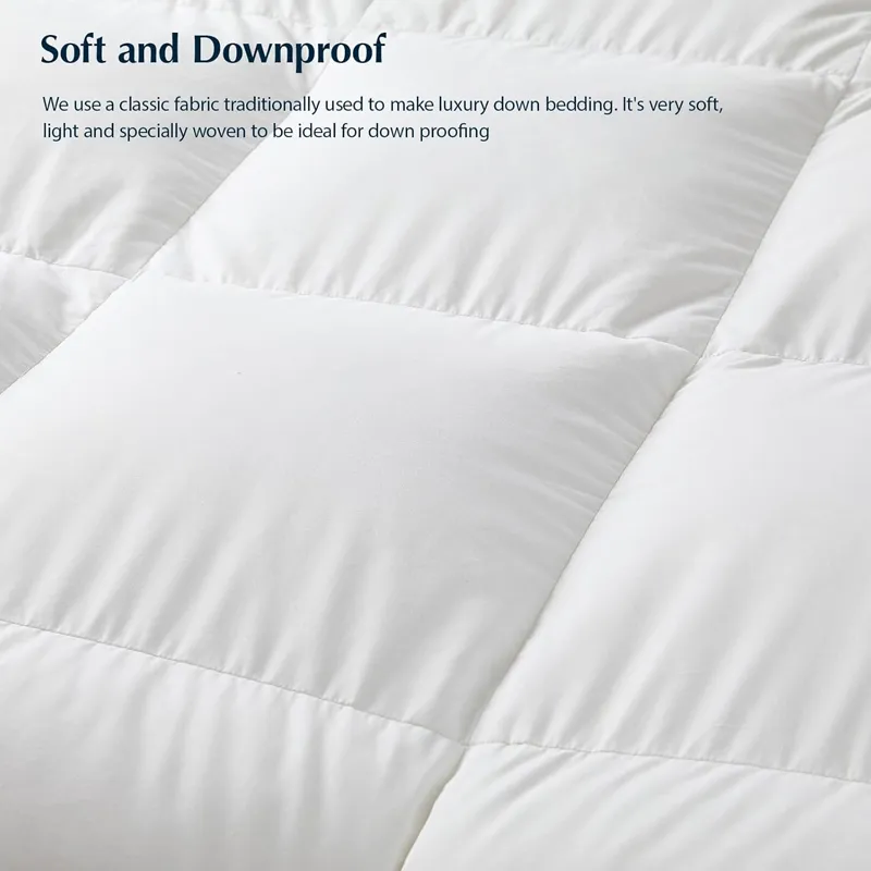 Goose Down Fiber Comforters