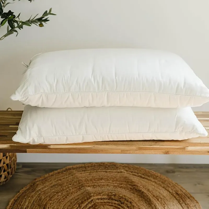 Organic Cotton Cover Wool Pillows