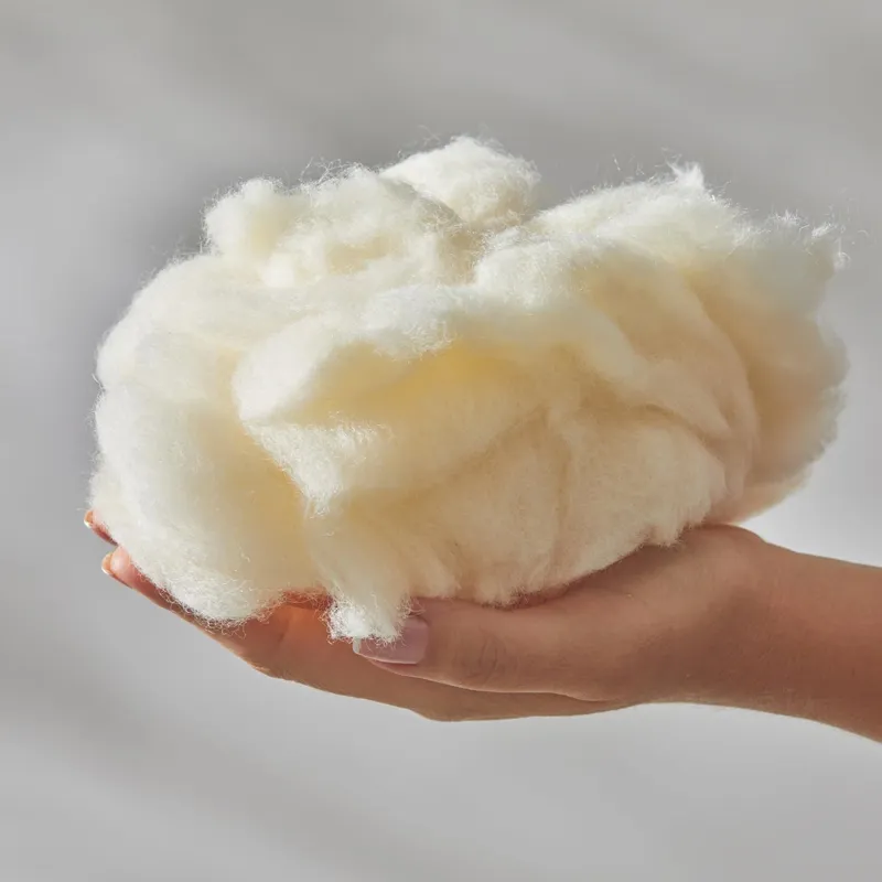 Quilted Cotton Cover Wool Pillows