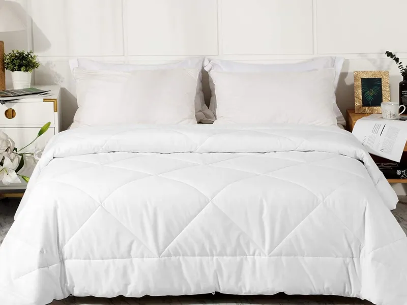 Upgraded Non-Vacuum Bed Quilt All Seasons Cotton Comforters