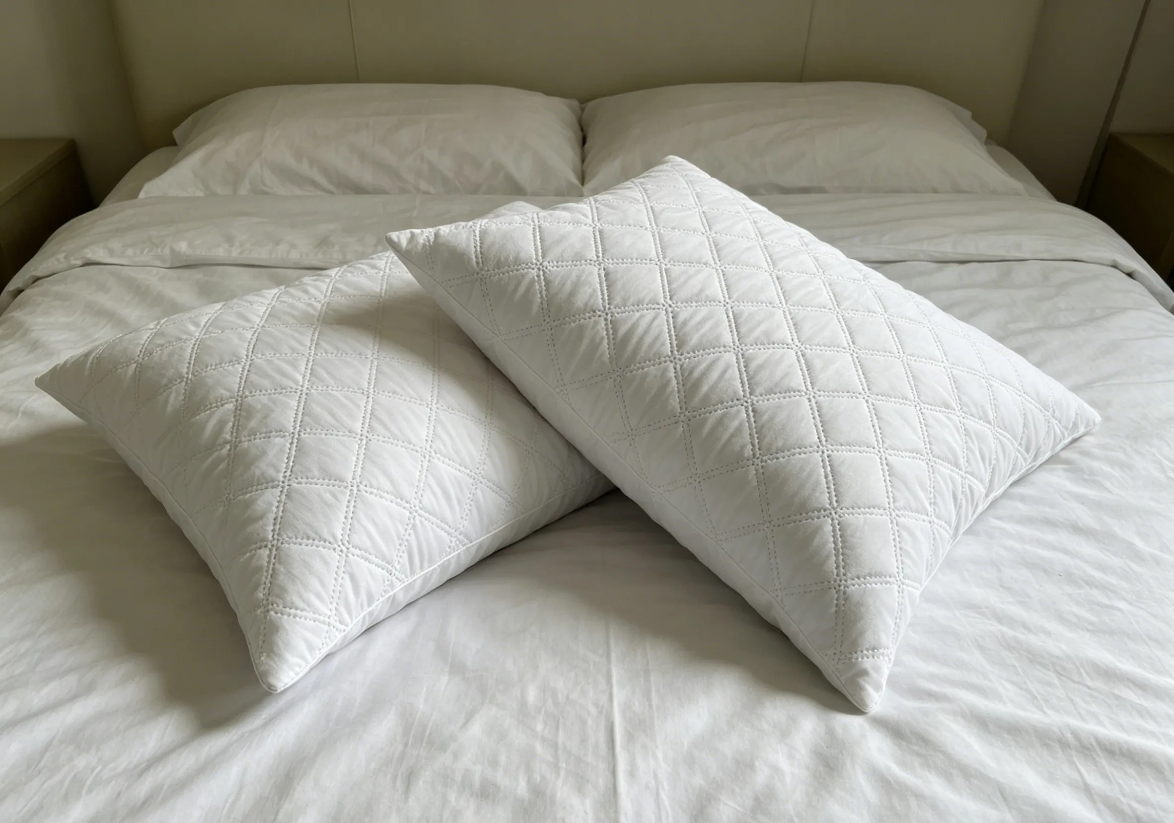 Ultrasonic Quilt Shredded Foam Pillow