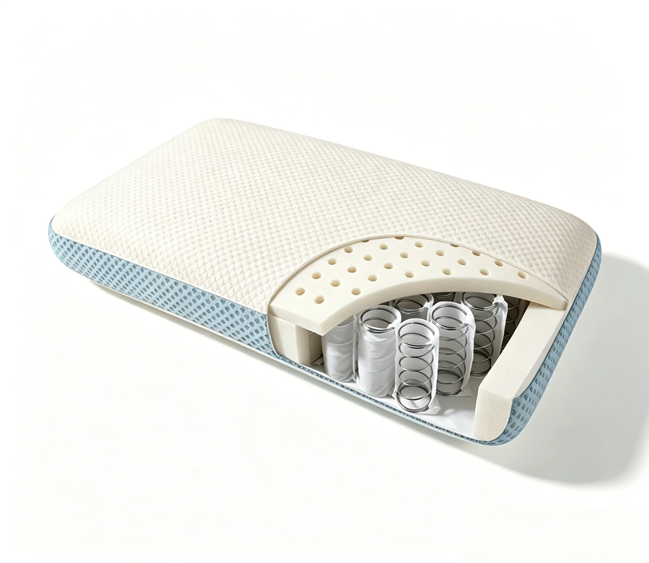 Spring Core Memory Foam Pillows